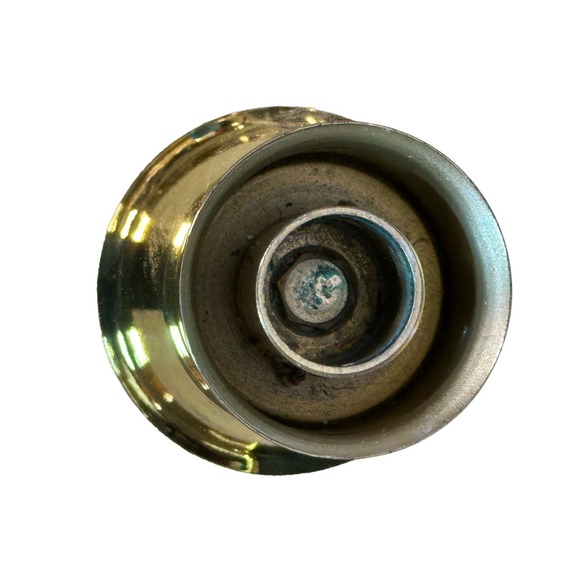 Baldwin USA Brass Hurricane Lamp Vintage Candleholder 13.5" tall-Stunning! - Picture 8 of 14